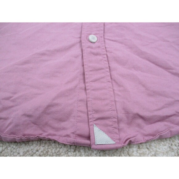 UNTUCKit Shirt Mens 2XL XXL Pink Linen Blend Long Sleeve Casual Button Up * - Picture 7 of 12